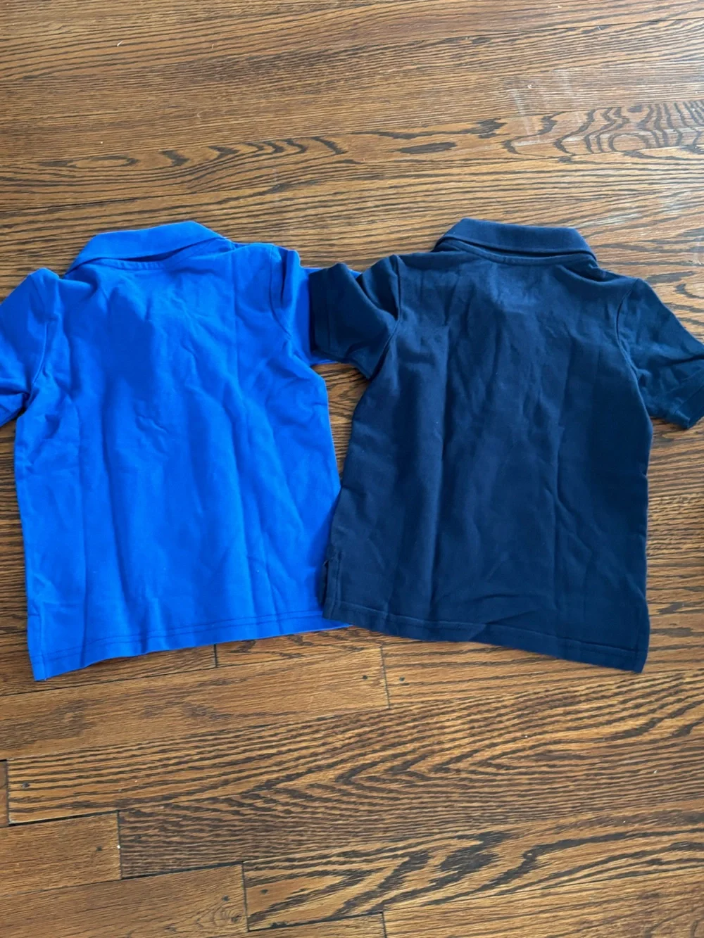 The Children's Place Polo Shirts - Bright Blue & Navy Set